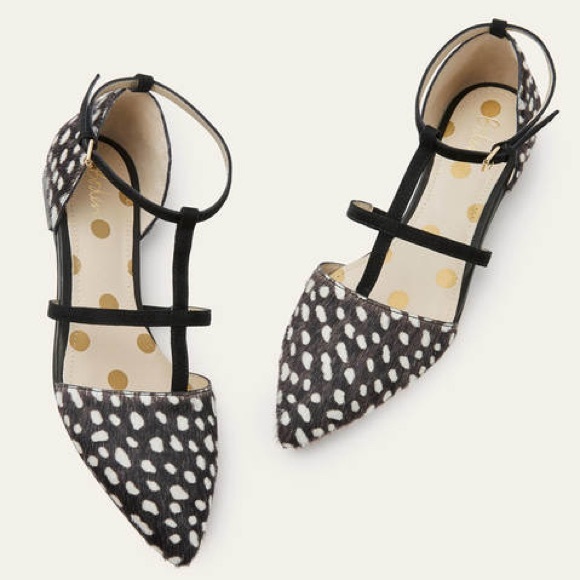 Boden Shoes - Boden Mila Flats in Dalmatian